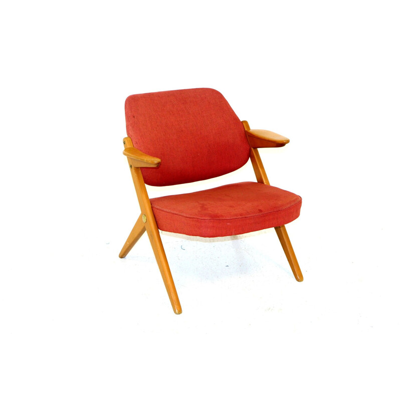 Vintage armchair by Bengt Ruda for Nordiska Kompaniet, Sweden 1950