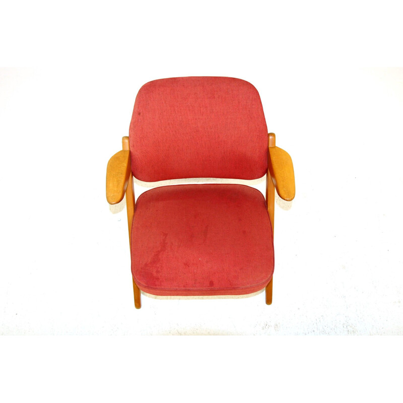 Vintage fauteuil van Bengt Ruda voor Nordiska Kompaniet, Zweden 1950