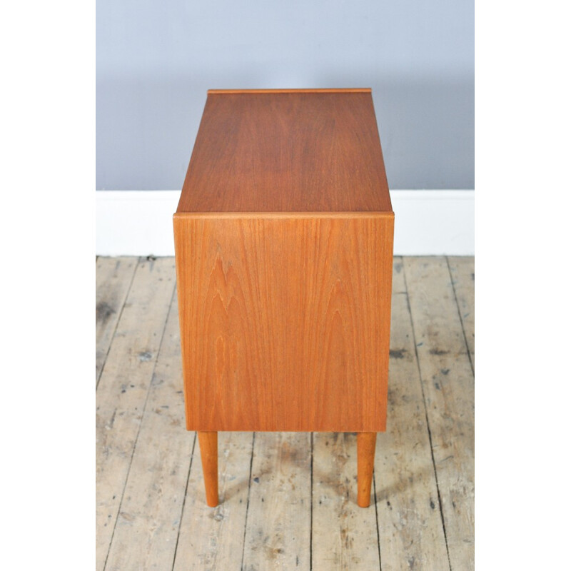 Small chest of drawers in teak - 1960s