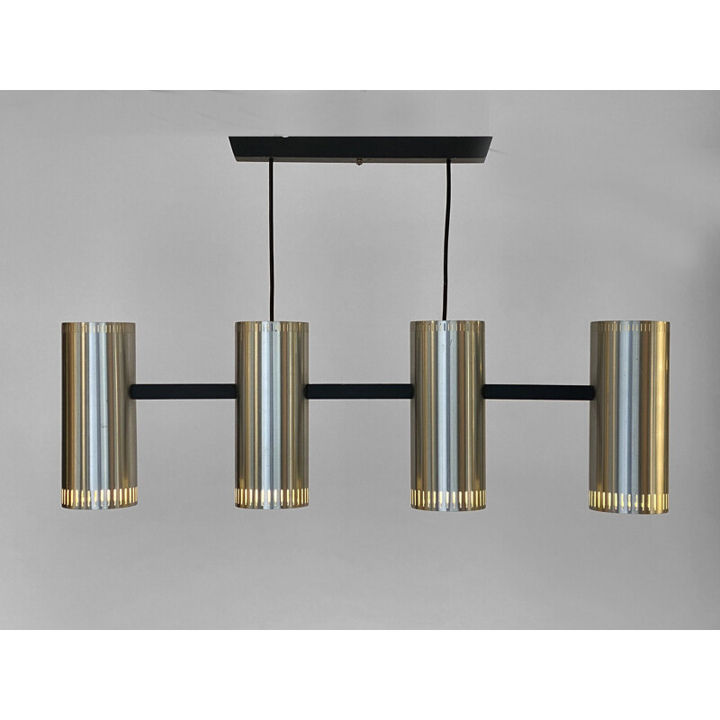 Mid-century pendant light "Cylinder IV" by Jo Hammerborg for Fog & Mørup, 1960s