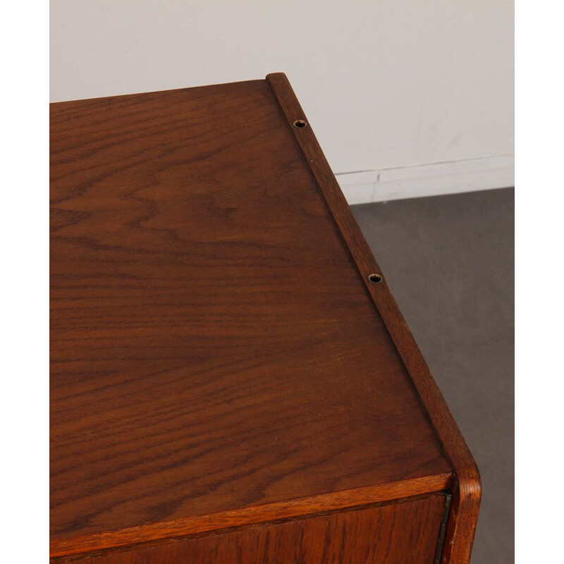 Vintage dark oakwood chest of drawers by Jiri Jiroutek, Czech Republic 1960