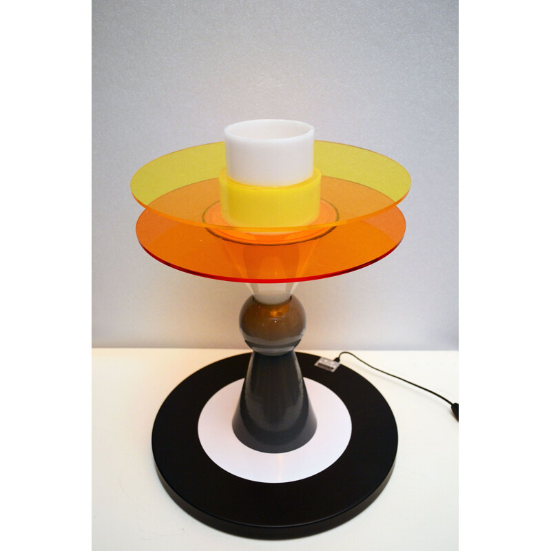 Lampe de table vintage Bay par Ettore Sottsass pour Memphis Milano