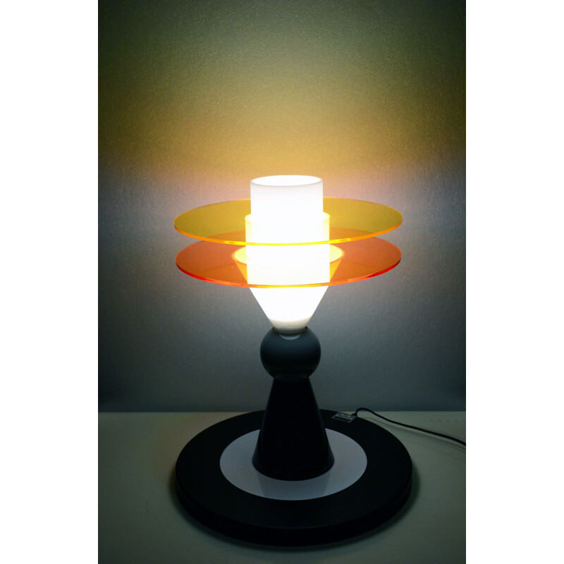 Vintage Bay tafellamp van Ettore Sottsass voor Memphis Milano