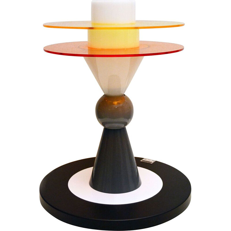 Lampada da tavolo Bay vintage di Ettore Sottsass per Memphis Milano