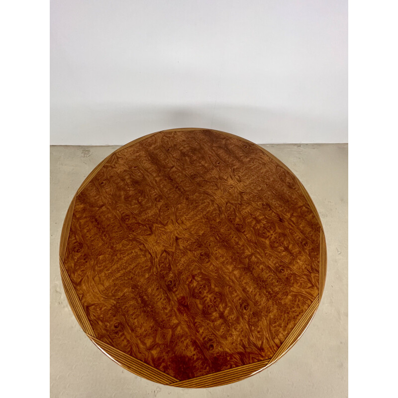 Vintage Africa round table by Afra & Tobia Scarpa, 1970