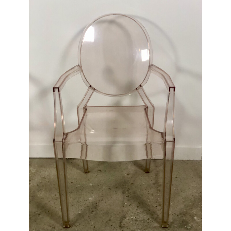 Juego de 6 sillones vintage Louis Ghost de Philippe Starck para Kartell