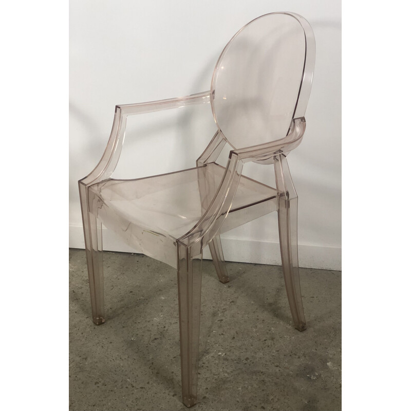 Conjunto de 6 poltronas Louis Ghost da vintage de Philippe Starck para Kartell