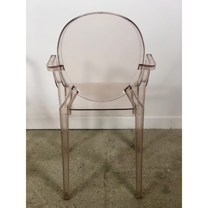 Set di 6 poltrone vintage Louis Ghost di Philippe Starck per Kartell