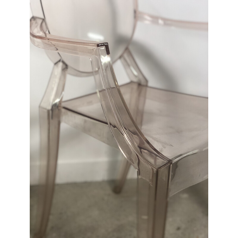Set of 6 vintage Louis Ghost armchairs by Philippe Starck for Kartell