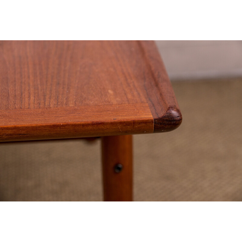 Vintage Danish teak coffee table by Grete Jalk for Glostrup Mobelfabrik, 1960