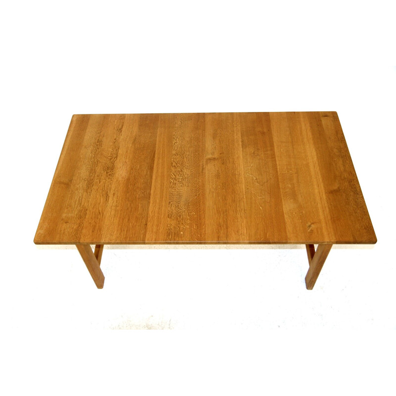 Vintage oak coffee table by Kurt Östervig, Sweden 1960