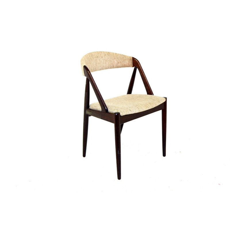 Cadeira de teca Vintage por Kai Kristiansen para Schou Andersen Møbelfabrik, 1960