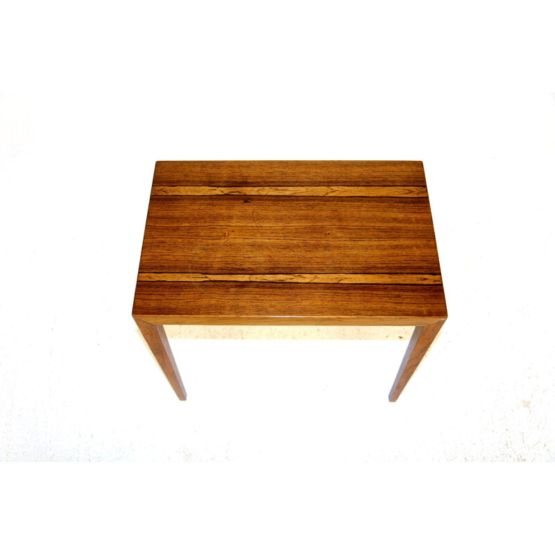 Vintage teak side table by Severin Hansen, Denmark 1960