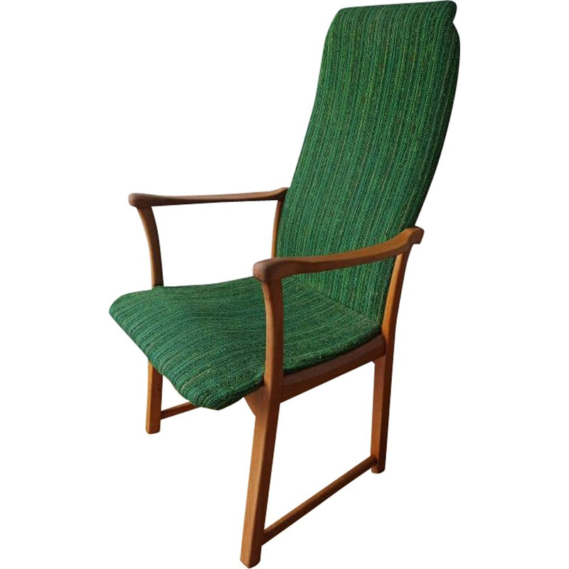 Fauteuil vert vintage, - 1960