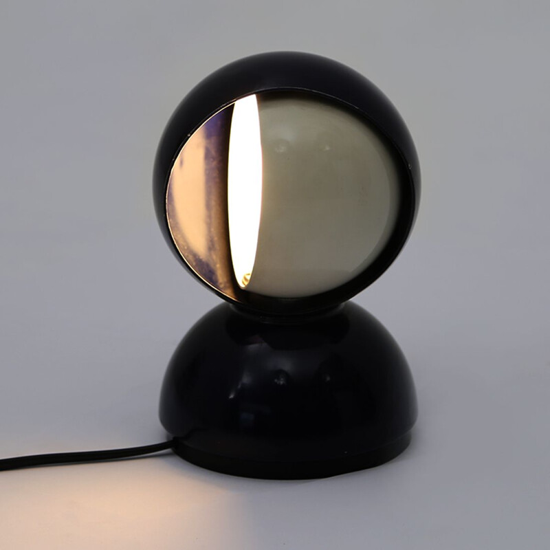 Vintage blue table lamp by Vico Magistretti for Artemide, 1960s