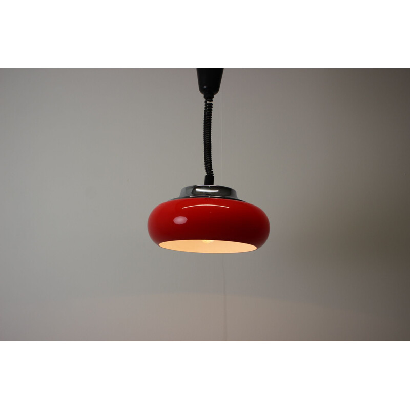 Mid century pendant lamp by Harvey Guzzini, Italy 1970s