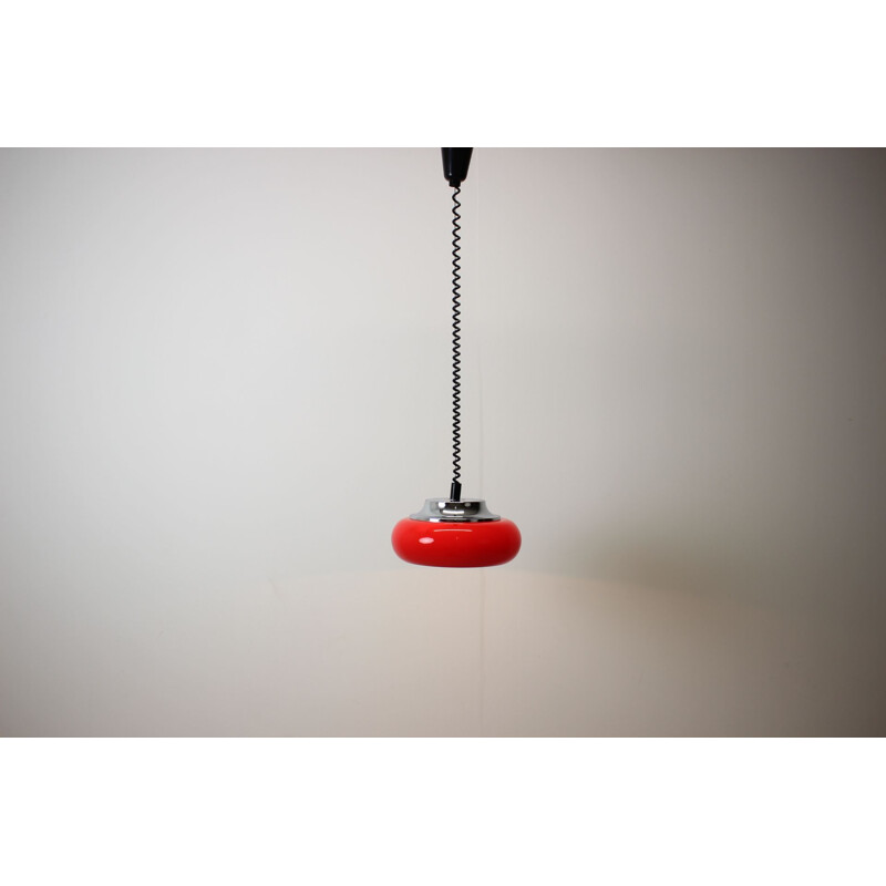 Mid century pendant lamp by Harvey Guzzini, Italy 1970s