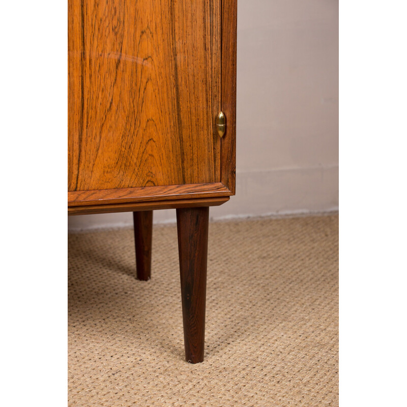 Vintage rosewood bookcase by Ejvind.A.Johansson for Ivan Gern, Denmark 1960