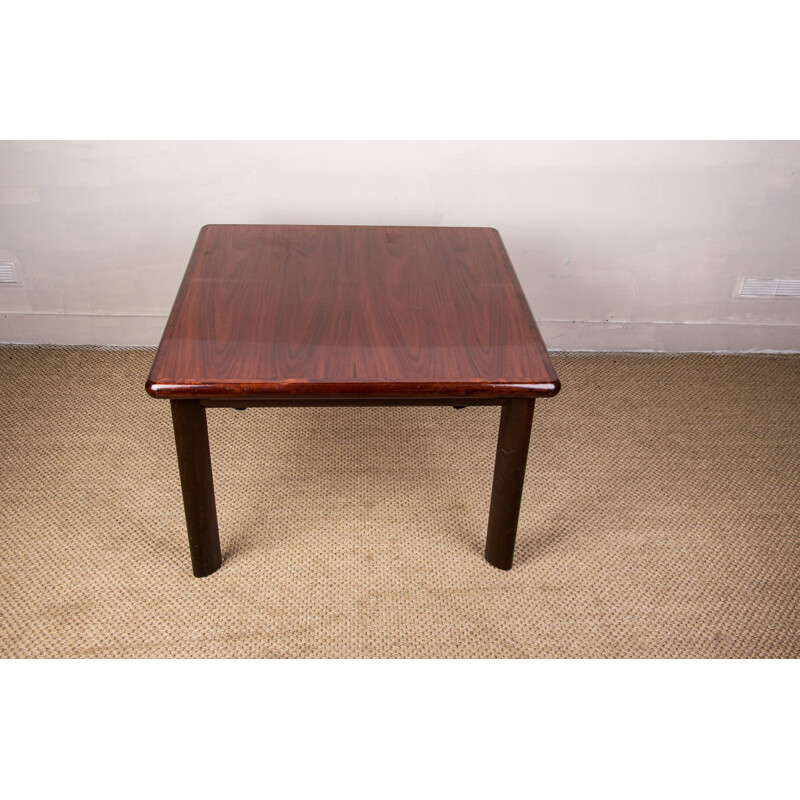 Vintage rosewood coffee table by Dyrlund, Denmark 1970