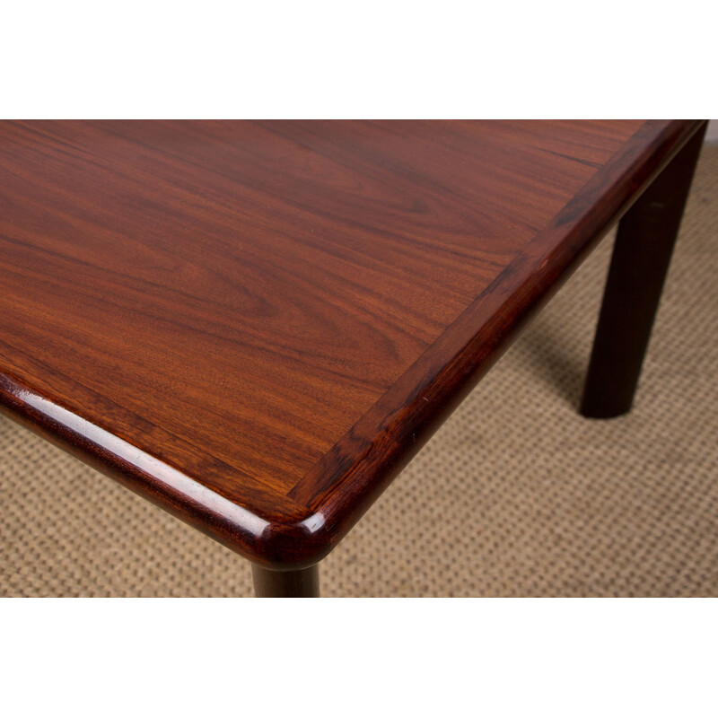 Vintage rosewood coffee table by Dyrlund, Denmark 1970