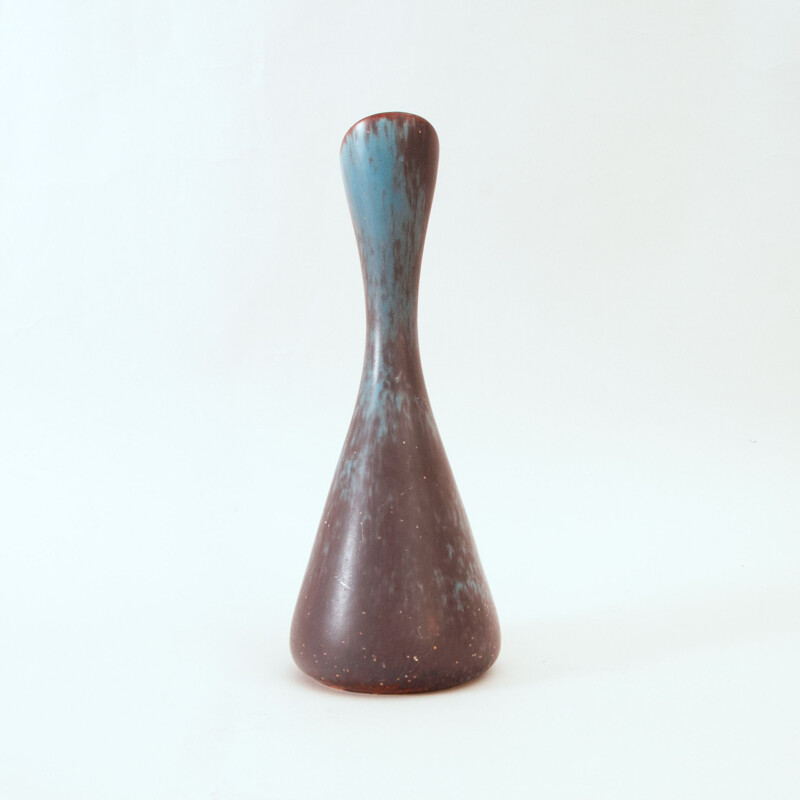 Blue vintage jug by Gunnar Nylund for Rörstrand, Sweden