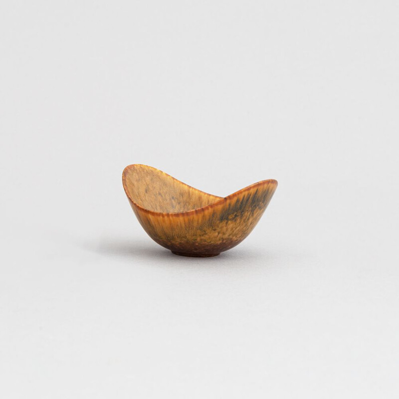 Orange vintage bowl by Gunnar Nylund for Rörstrand, Sweden