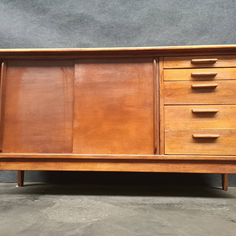 Vintage oak sideboard Alain Richard