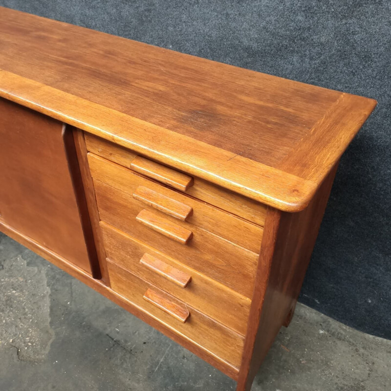 Vintage oak sideboard Alain Richard