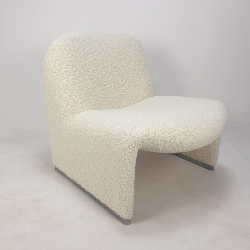 Pair of vintage Alky armchairs by Giancarlo Piretti for Artifort, 1970s