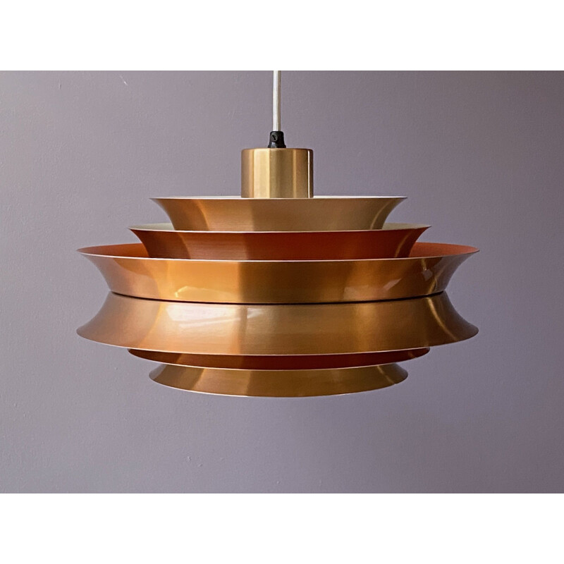 Vintage Trava pendant lamp by Carl Thore for Granhaga Metalindustri, Sweden