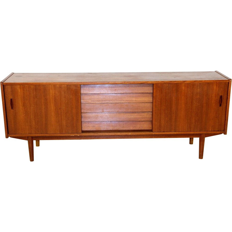 Vintage teak sideboard by Nils Jonsson, 1960