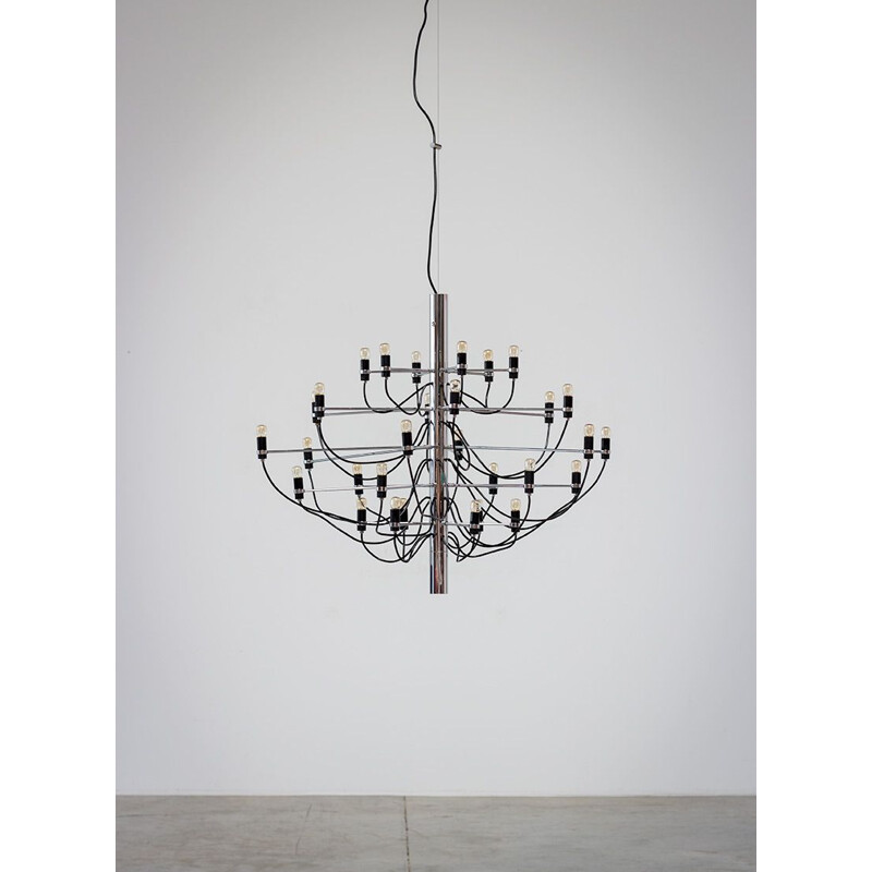 Vintage chandelier by Gino Sarfatti for Arteluce, Italy 1960s