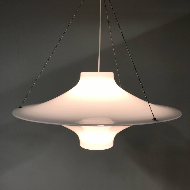 Stockmann-Orno "Lokki" hanging light in plexiglass, Yki NUMMI - 1960s