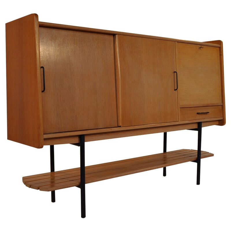 French sideboard in oak - 1950s