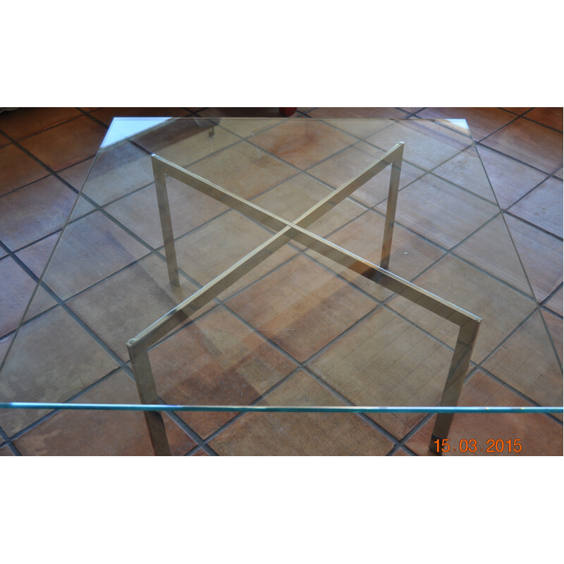 Coffee table "Barcelona", Mies Van Der ROHE - 1960s