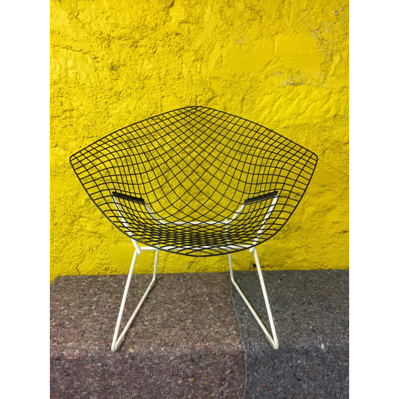 Knoll "Diamond chair" in metal, Harry BERTOIA - 1970s