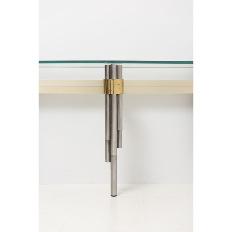 Vintage console table by Philippe Jean, 1970s