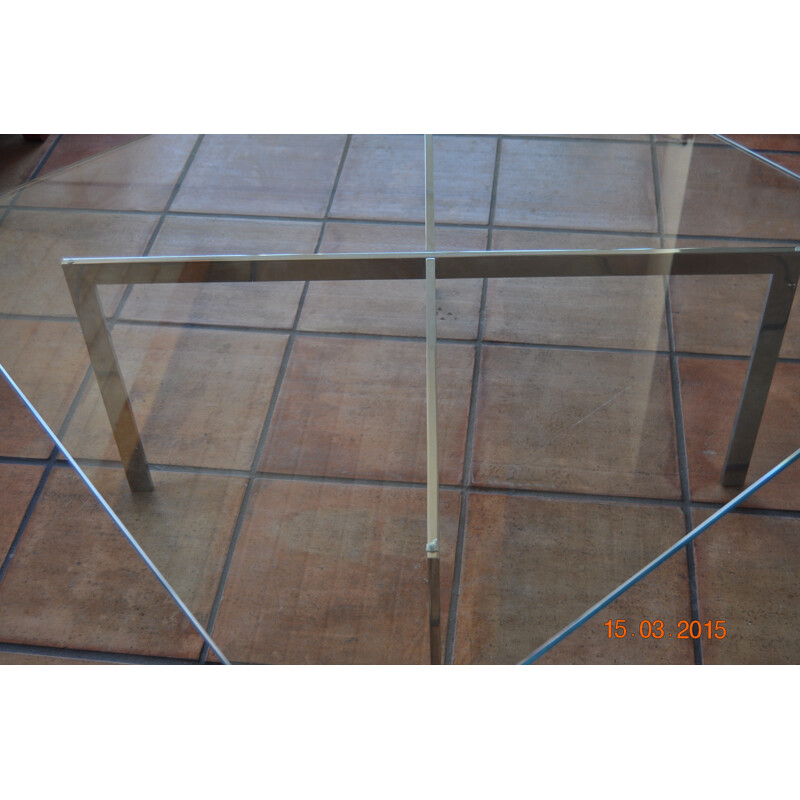 Coffee table "Barcelona", Mies Van Der ROHE - 1960s