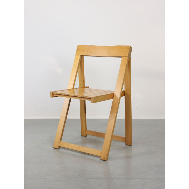 Vintage Trieste folding chair by Aldo Jacober