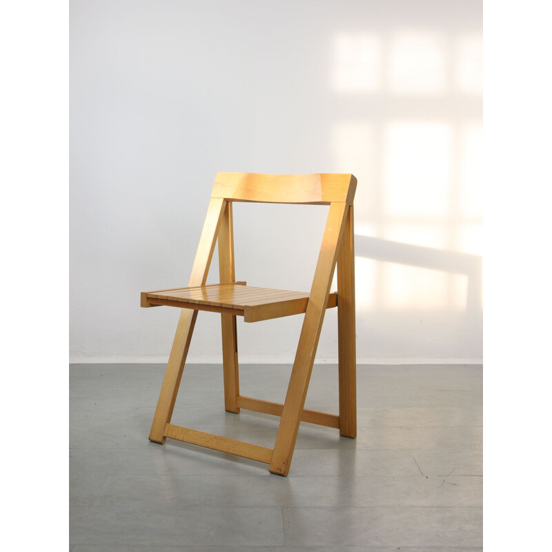 Vintage Trieste folding chair by Aldo Jacober