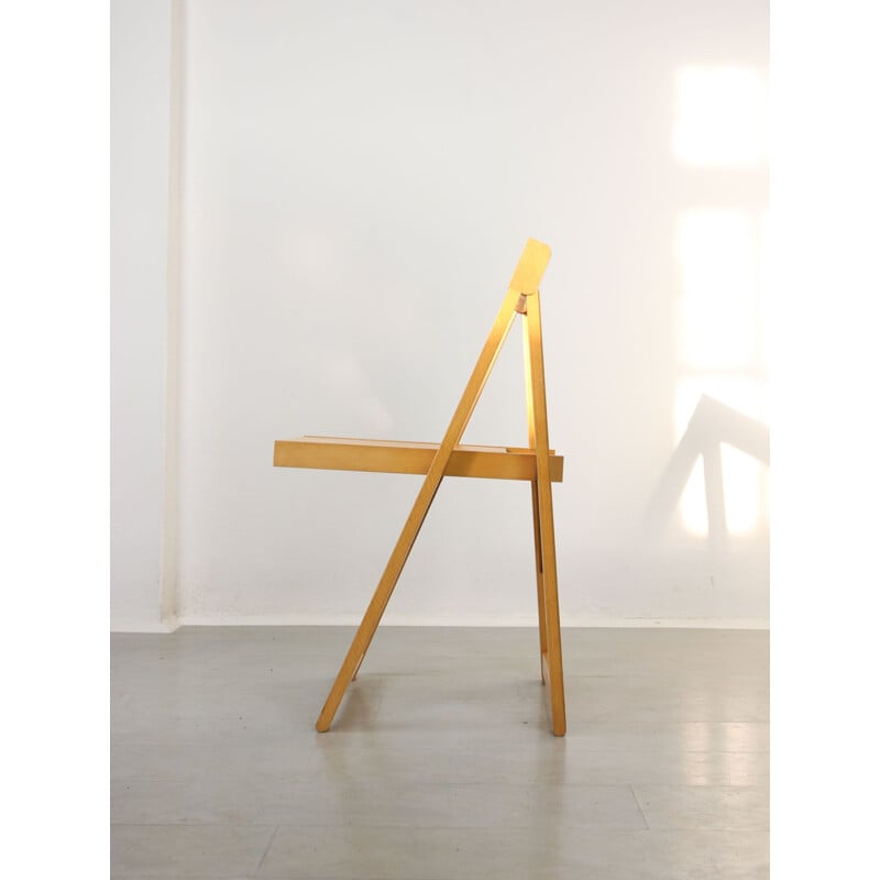 Vintage Trieste folding chair by Aldo Jacober