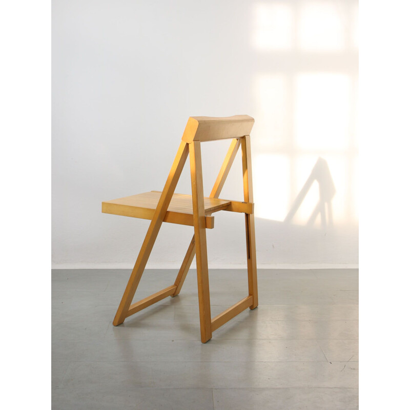 Vintage Trieste folding chair by Aldo Jacober