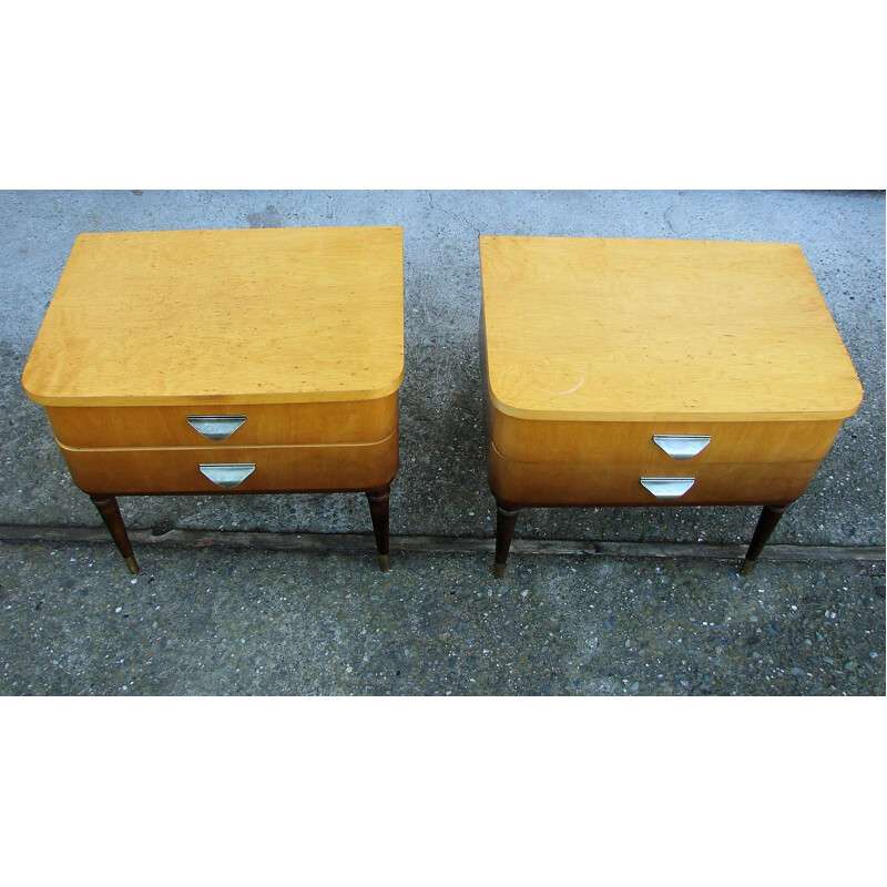 Pair of vintage night stands, Italy 1960s