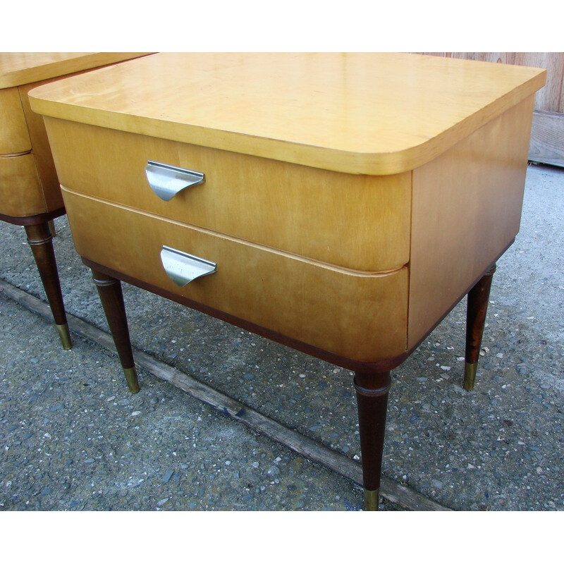 Pair of vintage night stands, Italy 1960s