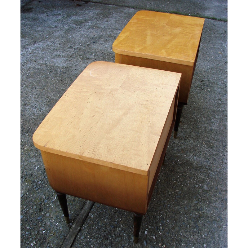 Pair of vintage night stands, Italy 1960s