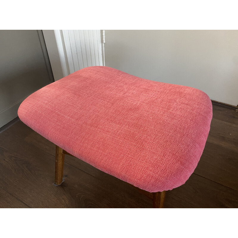 Vintage pink stool