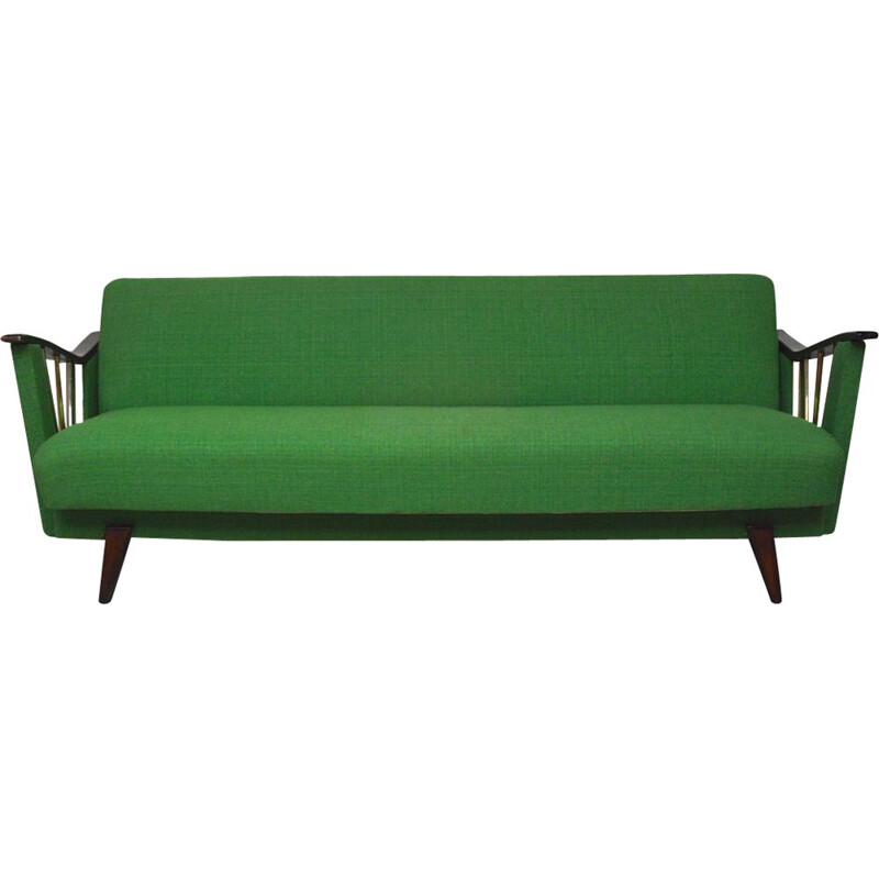 Conjunto de tweed lounge verde Vintage, 1950