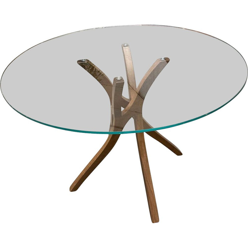 Table vintage Vrille par Xavier