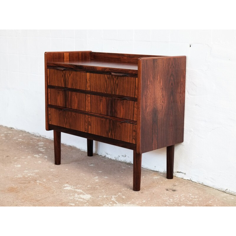 Danish mini chest of drawers in rosewood - 1960s