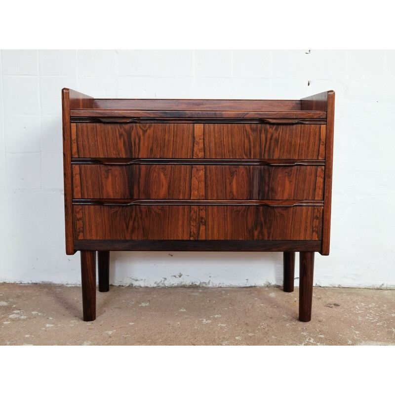 Danish mini chest of drawers in rosewood - 1960s